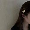 Retro Hair Clip for Female Instagram Creative Snake Shaped Hair Clip
