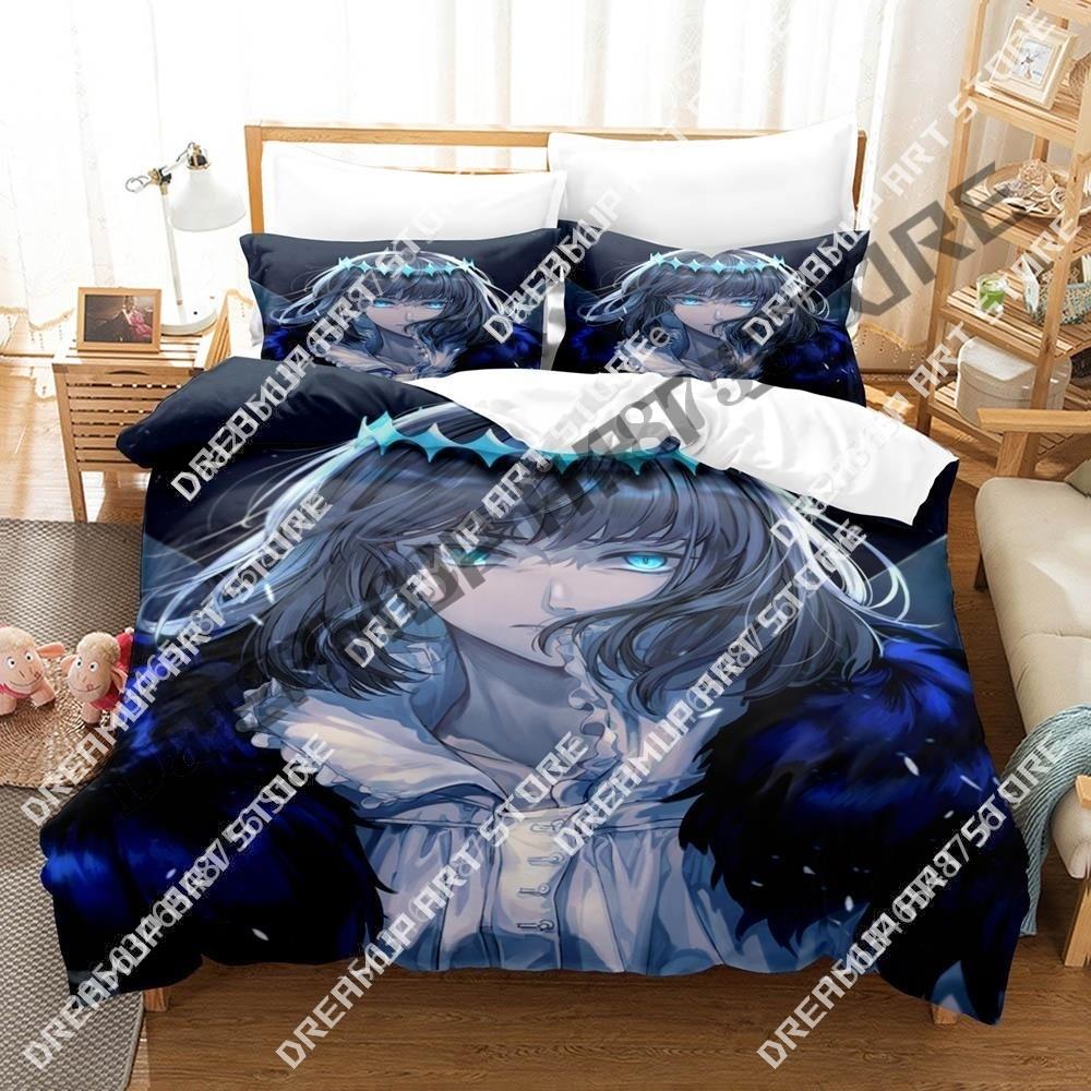 3D Печать Набор постельного белья Fate Grand Order Односпальный Двуспальный Полный Queen King Размер Постельный комплект Для взрослых Детей Спальня Пододеяльник Комплекты 3D Аниме Постельное