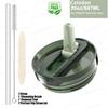 Крышка с откидной трубочкой 30 унций для термокружки Stanley Quencher H2.0 Герметичная сменная крышка Защита от проливания для аксессуаров Stanley Cup Держатели для стаканов 5