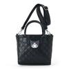 Quilted 2WAY Mini Tote Bag Kuromi Handbag Crossbody 310697