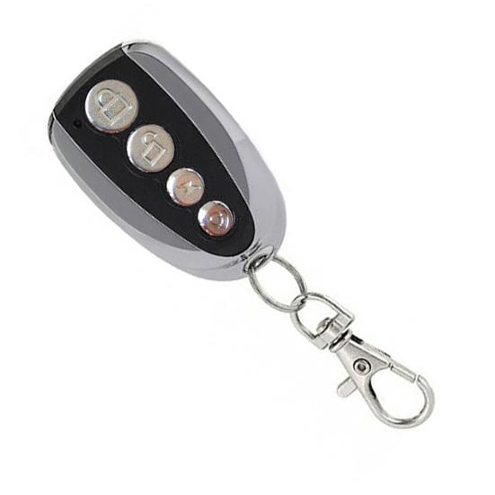 Универсальный 4-кнопочный 433 МГц дверной беспроводной электрический ключ для клонирования ворот пульт дистанционного управления