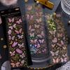 3 шт./упак. Наклейки-бабочки Материал ПЭТ Декор Junk Journal DIY Вырезка Коллаж Фотоальбом Скрапбукинг Наклейка Канцелярские товары