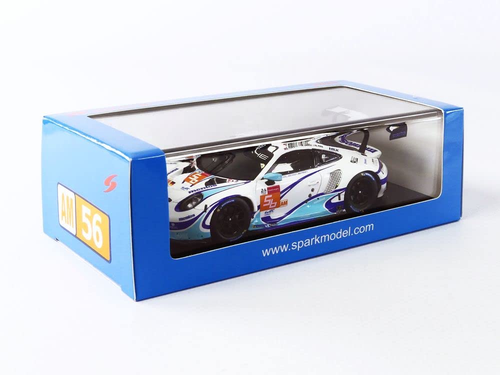 Spark Porsche 911 Team Project 1 2021 24 часа Ле-Мана Пера 1/43 RSR-19 #56 E. Идеальные/M. Кайроли/Р.