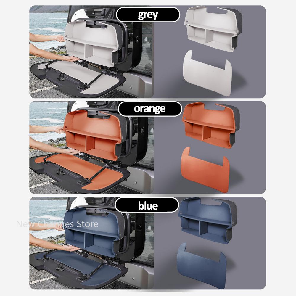For BYD Ti 7 Tailgate Small Book Bag Storage Pocket Interior Accessories Multi Functional Storage Frame