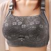 Women Hollow Bra Push Up Open Back Large Size Thin Anti Sagging Side Receiving Side Breasts Beauty Back Non Magnetic Bra