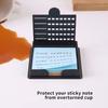Multi Purpose Sticky Note Holder Set with Template Notepad Dispenser Sticky Note Stencil  Office