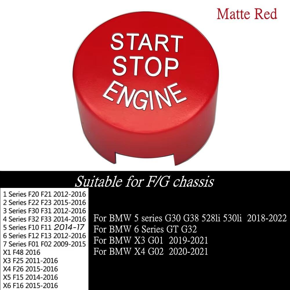 Start Stop Engine With OFF Button To Start Engine Start Button Cover For BMW F G Chassis F20 F30 F34 F10 F48 F52 F15 F16 G30 G01