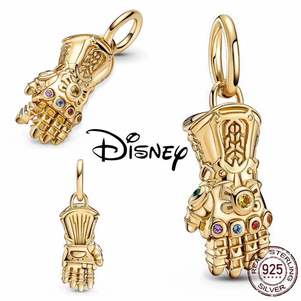 Популярные бусины-подвески из серебра 925 пробы серии Disney/Marvel идеально подходят для создания оригинальных браслетов своими руками! Идеально как с