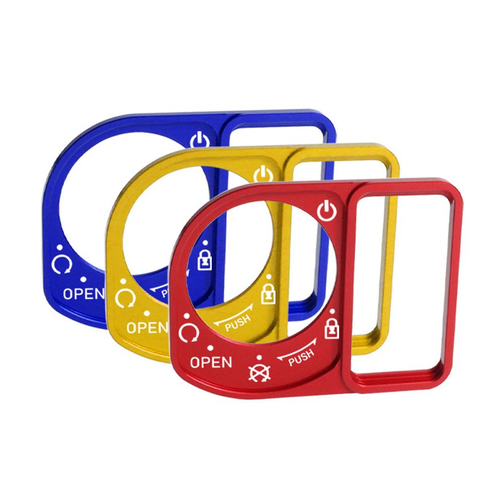 Крышка переключателя зажигания мотоцикла из алюминиевого сплава, защитная крышка кнопки электрического замка для Honda PCX150 PCX125 ADV150