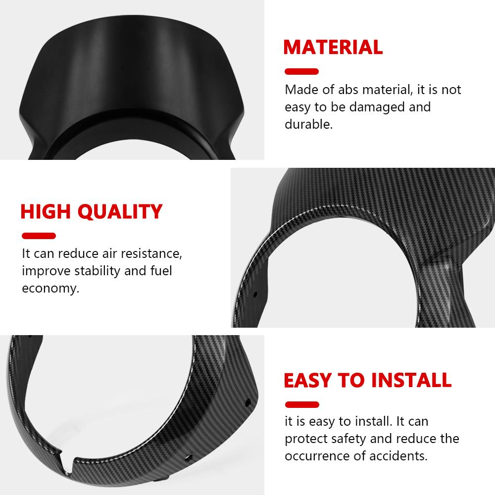 For Scrambler 400X 2024 Scrambler 400 X 2025 Motorcycle Windscreen Windshield Front Mask Cowl Headlight Cover Fairing