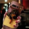 Phone Case for Google Pixel 7 Pro 7 6A 6 Pro 5A 4A 3A Pixel 4 XL Pixel 5 6 4 3 XL 3A XL 2 XL Dachshund Doberman Dog Case Funda