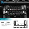 Для Lexus RC300 RC350 RC200T 2015 2016 2017 2018 Настоящая Мягкая Карбоновая Отделка Салона LHD RHD Наклейка на Центральную Консоль Аудиосистемы и Кондиционера Автомобиля