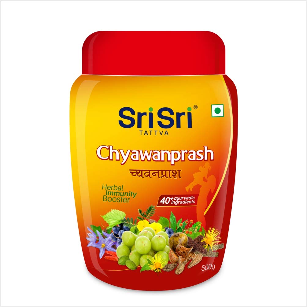 Sri Sri Tattva Chyawanprash Herbal Immunity Booster With 500g Pack For Strength Vitality And Energy