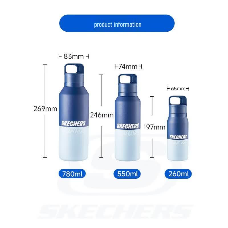 Skechers Спортивная серия Бутылка для воды с быстрым открытием 550 мл
