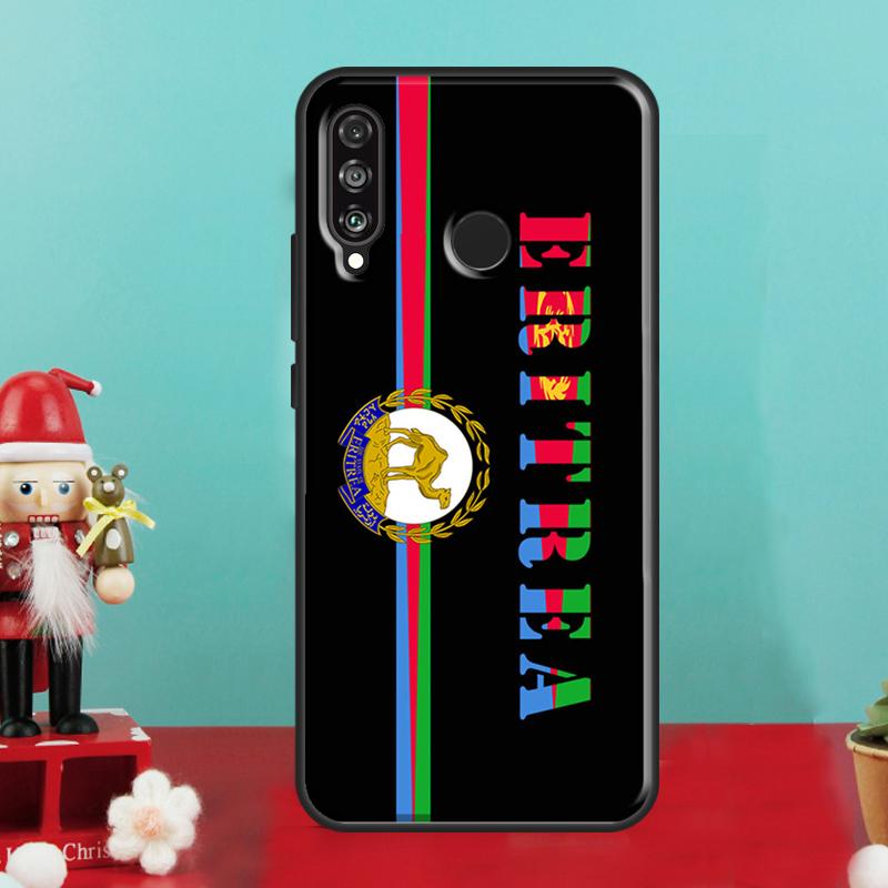 Eritrea Flag For Huawei Nova 5T 10 9 SE 12s 11i 12i Y91 Y90 Y60 Y70 Y72 Y61 P20 P30 P40 Lite P60 Pro Case