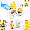 1000pcs/roll Reusable Mini Eye Shaped Sticker Crafts Stationery Sticker  Easter Decor