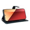 Кожаный чехол-книжка для Xiaomi Redmi 14C 4G 5G 13C 12C 11A, чехлы с откидной крышкой, всесторонний, деловой, снаружи 6 слотов для карт
