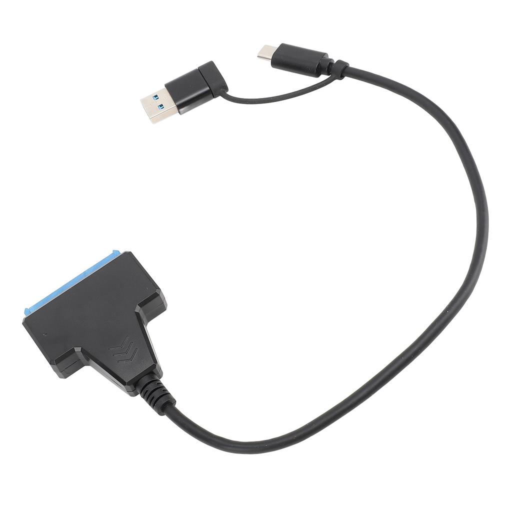 Кабель-адаптер Type C A USB3.1 к SATA Быстрый доступ Поддержка UASP Питание от USB Адаптер USB 3.1 к 2,5-дюймовому SATA жесткому диску