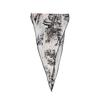 NINA SOLOR Toile de Jouy Sketch Twill Silk Scarf