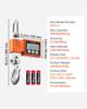 VEVOR Digital Crane Scale, 1100 lbs/500 kg Max Capacity, Heavy Duty Industrial Hanging Scale with Cast Aluminum Case & LCD Display