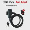 Portable Anti-Theft & Anti-Scratch Bicycle Cable Lock