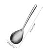 Stainsless Steels Skimmers Slotted Spoon Kitchen Cooking Skimmers Colander Fryings Strainers Spoon for Kitchen Draining6