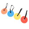 Soccer Goal Target Discs TPE Adjustable Length Enhance Accuracy Reactive Agility Targets Training Discs for Hockey Soccer Baseball