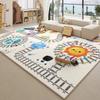 Cartoon Game-Themed Area Rug – Non-Slip Kids Room Floor Mat for Bedroom & Living Room, Soft Play Carpet