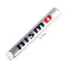 AOK3  Car Motorsport Logo Car Nismo Sticker Aluminum Badge Decorative Accessory For Nissan Patrol Juke X-Trail Qashqai Almera Note GTR