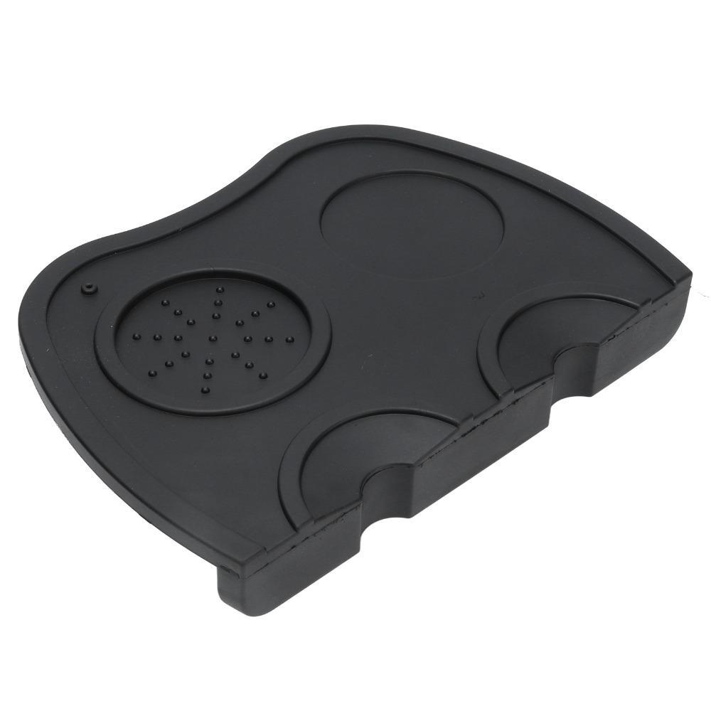 Anti-Slip Design Coffee Tamper Mat Heat Resistance Corner Tamping Mat Barista Coffee Mat For Home