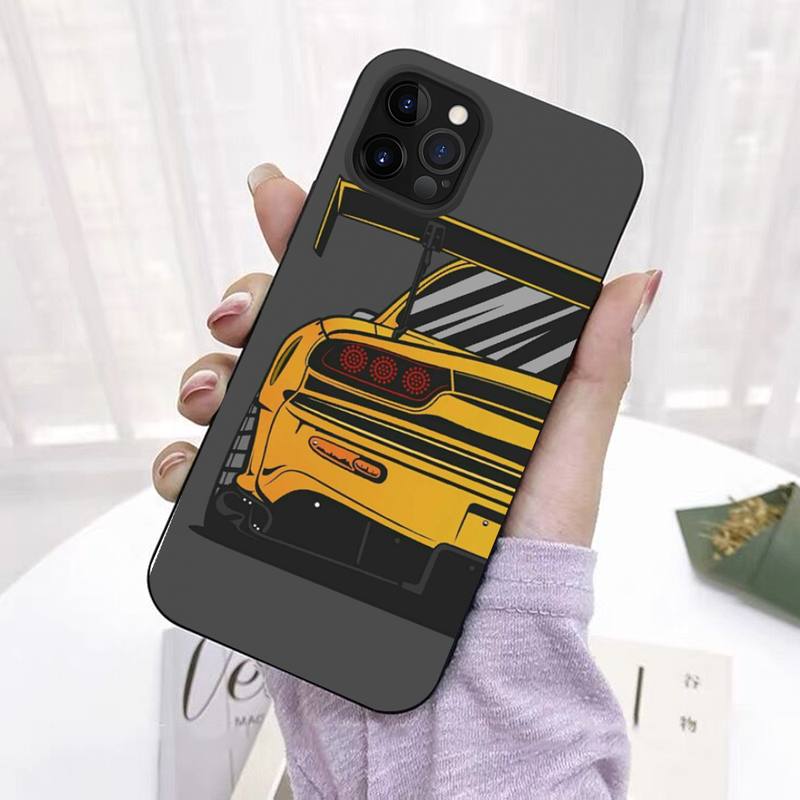 Чехол для телефона с изображением японских спортивных автомобилей JDM и комиксами для iPhone 11, 12, 13 Mini Pro Max 8, 7, 6, 6S Plus X 5 SE 2020, XR XS, Funda Case