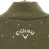 Callaway Overall handle golf Knit jacket M Olive Men's Used