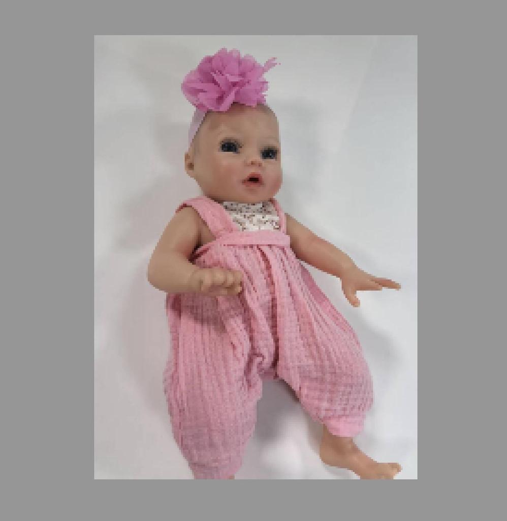 Кукла Rebirth Simulation Baby Cute 13 дюймов Твердый Силикон Детская Игрушка-Компаньон