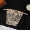 Lace Easy Clip On Flower Women Tube Tops Korean Insert Wrap Strapless Bra Wrap Chest Piece Cover