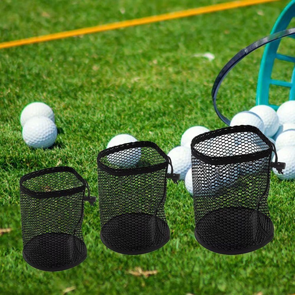 Hold 12/25/50 Balls Golf Ball Bag Nylon Material Golf Ball Mesh Bag Table Tennis