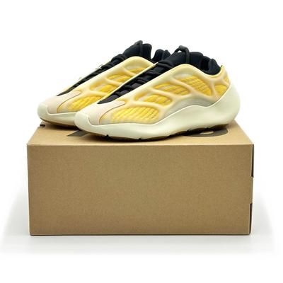 HP5425 Yeezy 700 V3 Моно Саффлоуэр Желтый Бежевый Кремовый Черный Слоновая Кость Мужские