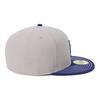 New Era 59FIFTY MLB Duck Canvas LA Size 7 5950 DUCK LOSDOD GRY NER36C0387 Two-Tone Cap, Gray/Dark Royal, 3/4, DROY, 14388861,