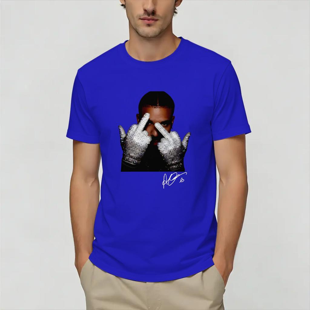 Drakes IceUnisex TShirt Unisex Novelty 100 Cotton Tee Shirt Round Neck Short Sleeve T Shirts Printing Tops