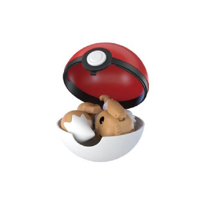 POKEMON Серия сменяющихся фигурок : Иви + Покебол Официальная лицензия