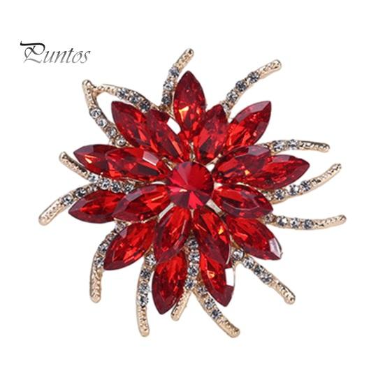 Классическая брошь ручной работы с разноцветными стразами в форме цветка, винтажная булавка для шапки, шарфа, шаль, значок, свадебный подарок, аксессуары для платья