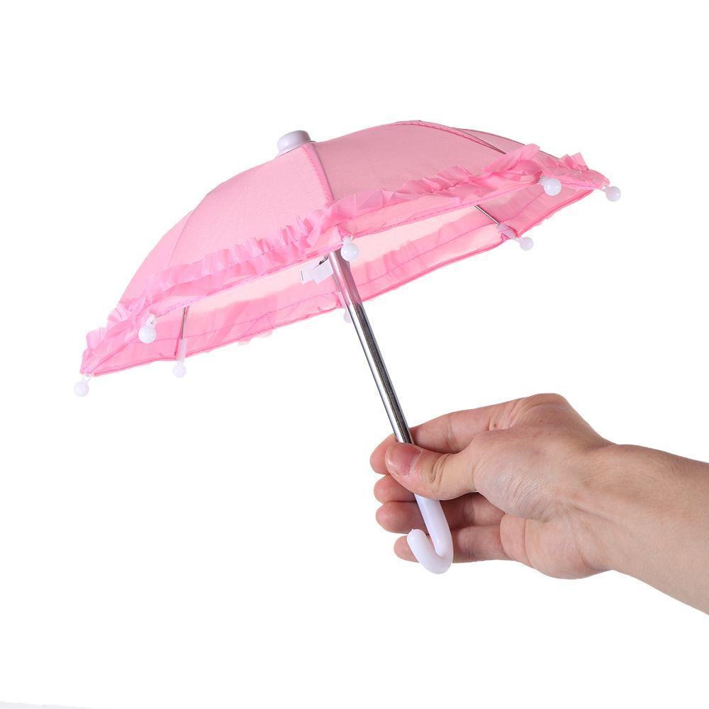 Кукольный домик Костюм Игра Игрушки Украшение Мини Дождевик Кружево Кукла Зонтик Кукла Младенец Аксессуары