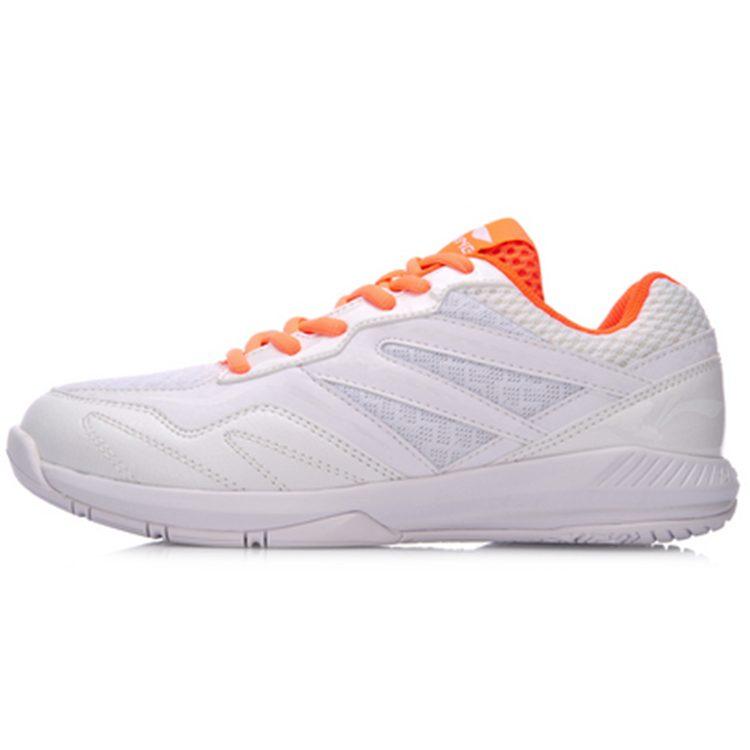 Li Ning Посейдон Сшитые Амортизирующие Устойчивые к истиранию Амортизирующие, Износостойкие Низкие Бадминтонные Кроссовки Женские AYTN044-4