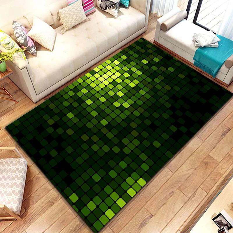 15 Sizes 3d DropSum Colours Pattern Rug for Living Room Area Carpet Bathroom Mat Creative Doormat Bedroom Mat Home Decor