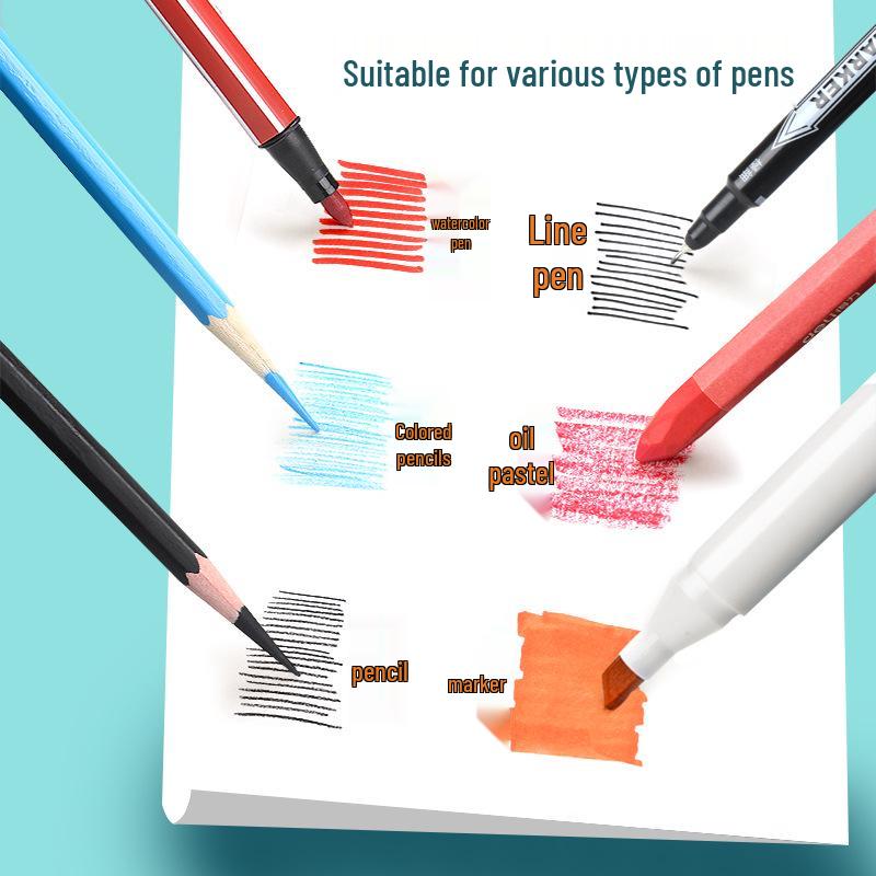 Mengjin Сверхтолстый скетчбук формата А4: Детская книга для рисования и каракулей для детского сада и начальной школы