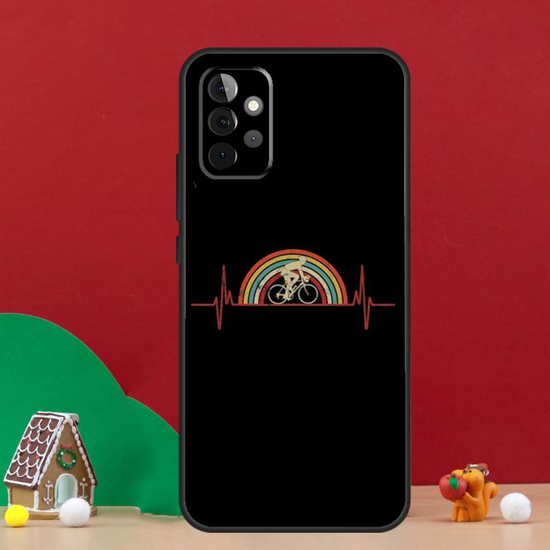 Cycling Bicycle Cycle Funny Case For Samsung Galaxy A54 A06 A16 A26 A36 A56 A53 A32 A52 A33 A13 A55 A35 A15 A14 A34 A17