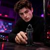 3D-печатная фигурка в одежде с капюшоном Загадочная статуя в плаще Декоративная скульптура для домашнего офиса Настольный дисплей и коллекция