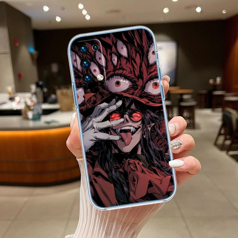Hellsing Transparent Phone Case for Motorola Moto Edge 20 30 40 50 S30 Fusion Ultra Pro Neo Lite + G200 G23