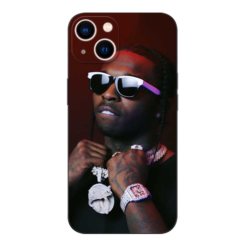 Черный чехол TPU для Huawei Honor X8 50 Lite Pro 10 lite Nova 5t 8 9 Pro 4G 5G 8i Cover Pop Smoke известный рэпер