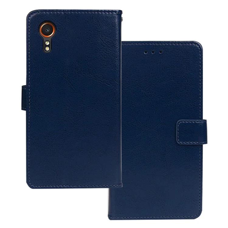 IDEWEI для Samsung Galaxy Xcover7 чехол однотонный устойчивый к падениям чехол для телефона из искусственной кожи