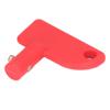 Kill Switch Spare Key 2pcs Switch Cutoff Disconnect Switch Isolator Marine Car Truck Red Power Sport Switch